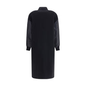 PINKO Black Wool Coat