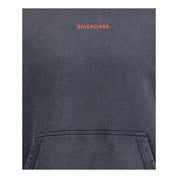 Balenciaga Gray Cotton Sweatshirt