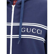 Gucci Blue Polyester Sweatshirt