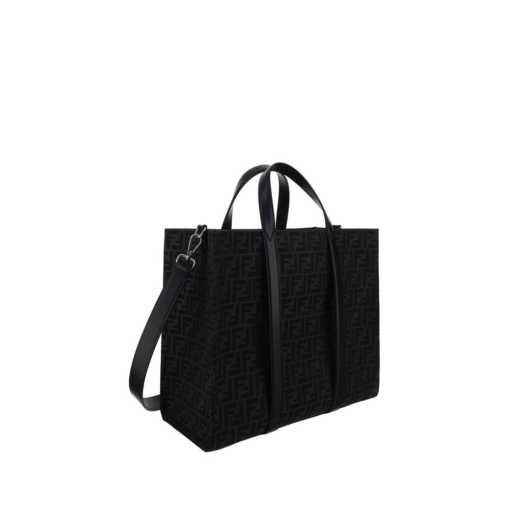 Fendi Black Polyester Shoulder Bag