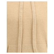 Laneus Beige Cashmere Hoodie
