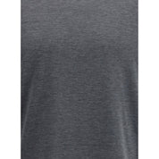 Brunello Cucinelli Gray Cotton T-Shirt