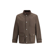 Brunello Cucinelli Brown Polyamide Coat