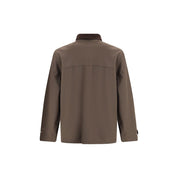 Brunello Cucinelli Brown Polyamide Coat