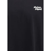 Maison Kitsuné Black Cotton T-Shirt