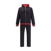 Kiton Black Cotton Sweatsuit