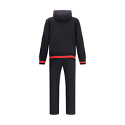 Kiton Black Cotton Sweatsuit