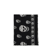 Alexander McQueen Black Modal Scarf