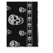Alexander McQueen Black Modal Scarf