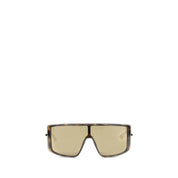Alexander McQueen Brown Acetate Sunglasses