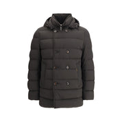 MooRER Black Polyamide Coat
