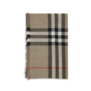 Burberry Beige Wool Scarf