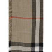 Burberry Beige Wool Scarf