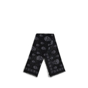 Alexander McQueen Black Modal Scarf