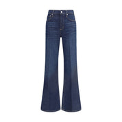 Citizens of Humanity Blue Cotton Flared Jeans