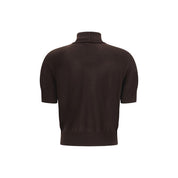 Petar Petrov Brown Merino Wool Top
