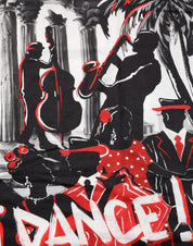 Dolce & Gabbana Multicolor Agrigento Dance Jazz Music Print T-shirt