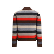 Tory Burch Multicolor Merino Wool Turtleneck
