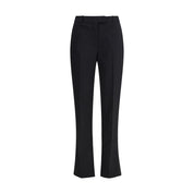 Alexander McQueen Black Wool Dress Pants