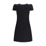 Alexander McQueen Black Wool Casual Dress