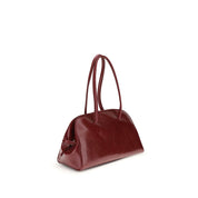 Jacquemus Red Calf Leather Bos Taurus Shoulder Bag