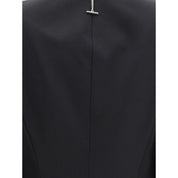 Alexander McQueen Black Wool Coat