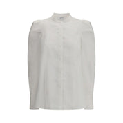 Alexander McQueen White Cotton Dress Shirt