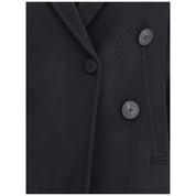 Tory Burch Black Wool Coat