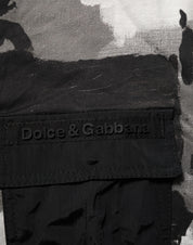 Dolce & Gabbana Multicolor Camouflage Men Short Sleeves T-shirt