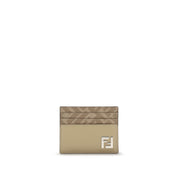 Fendi Beige Calf Leather Bos Taurus Wallet