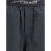 Alexander Wang Black Cotton Casual Pants