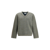 Margiela Green Fleece Wool Sweatshirt