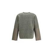 Margiela Green Fleece Wool Sweatshirt