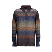 Missoni Multicolor Viscose Pattern Shirt