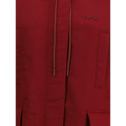Gucci Bordeaux Polyester Shell Jacket