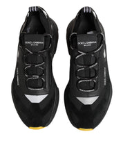 Dolce & Gabbana Black Daymaster Low Top Men Sneakers Shoes