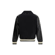 Golden Goose Black Fleece Wool Bomber