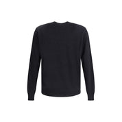 Fendi Black Fleece Wool Sweatshirt