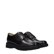 Church's Black Leather Oxfords And Derbies
