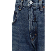 Agolde Blue Cotton Jeans Denim