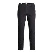 Jack Jones Black Cotton Pant