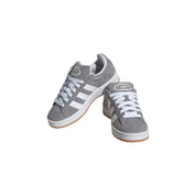 Adidas Gray Leather Sneaker