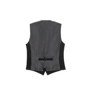 Antony Morato Black Polyester Waistcoat