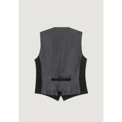 Antony Morato Black Polyester Waistcoat