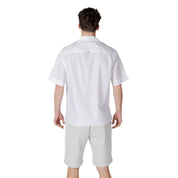 Antony Morato White Lyocell Shortsleeve