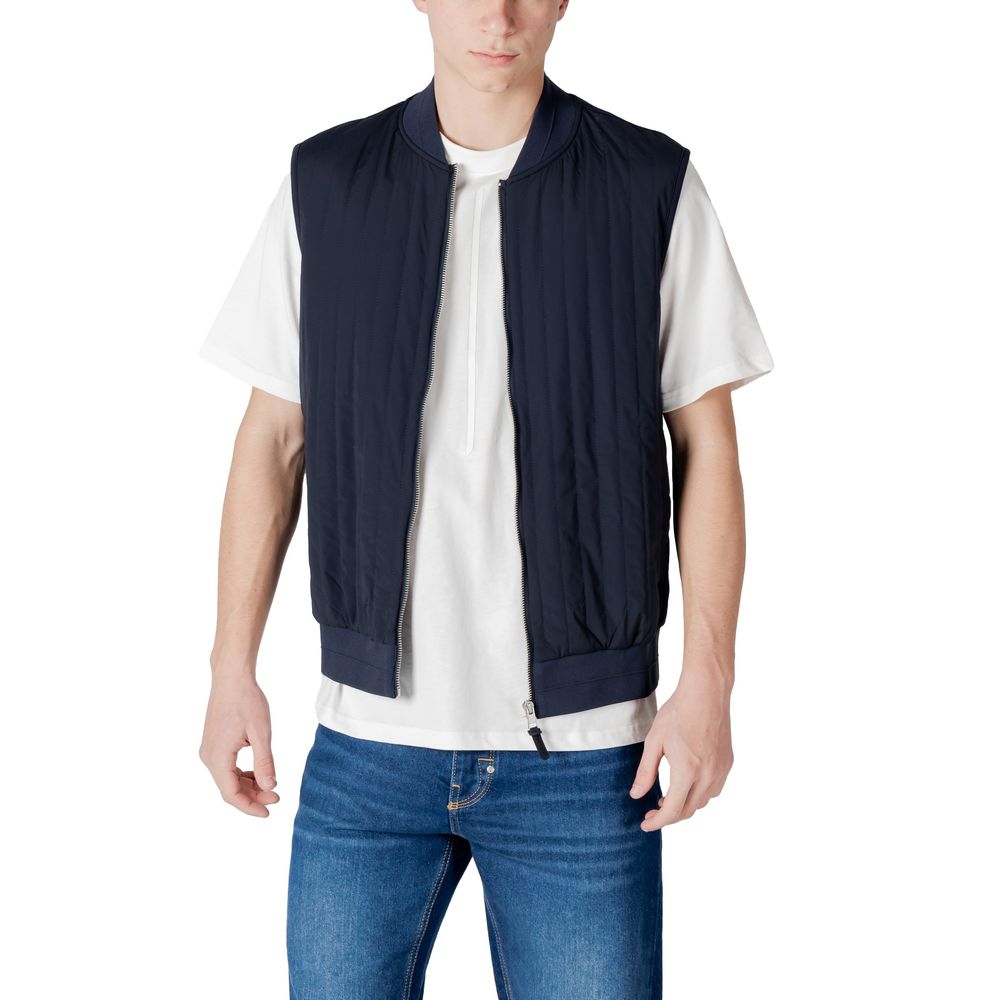 Antony Morato Blue Cotton Jackets & Coat