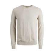 Jack Jones Beige Cotton Sweatshirt
