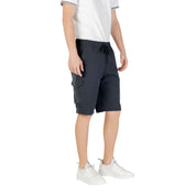 Hugo Boss Blue Polyester Bermuda Shorts