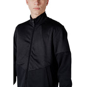 EA7 Emporio Armani Black Cotton Sweatsuit