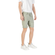 Replay Green Cotton Bermuda